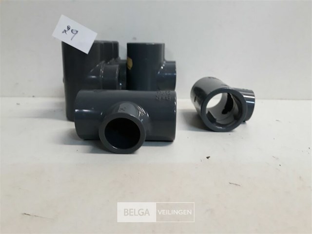 7 x t stuk verloop 32-25 mm drukleiding lijmverbinding - afbeelding 3 van  3