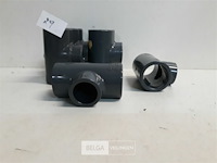 7 x t stuk verloop 32-25 mm drukleiding lijmverbinding - afbeelding 3 van  3