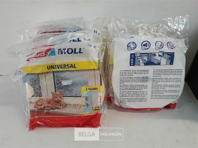 7 x tesa tochtband 9mm 10m wit - afbeelding 1 van  3
