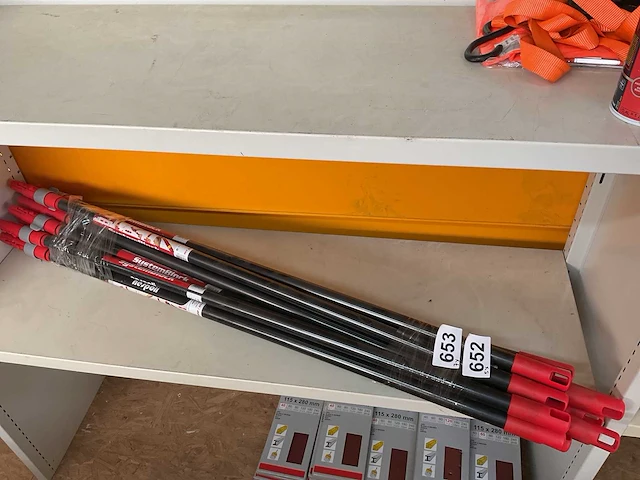 7 x uitschuifbare verfsteel - afbeelding 1 van  7