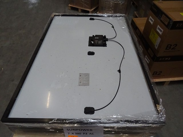 7 x zonnepaneel sunpower p3 380 fb ac (2.660 wp) - afbeelding 4 van  6