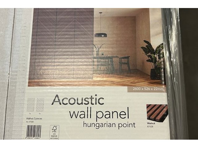 70 akoestische wandpanelen - afbeelding 2 van  2