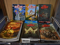 ±70 div stripverhalen; in galop, red rider, ravine, plankgas en plastronneke, suske en wiske, j.rom - afbeelding 1 van  7