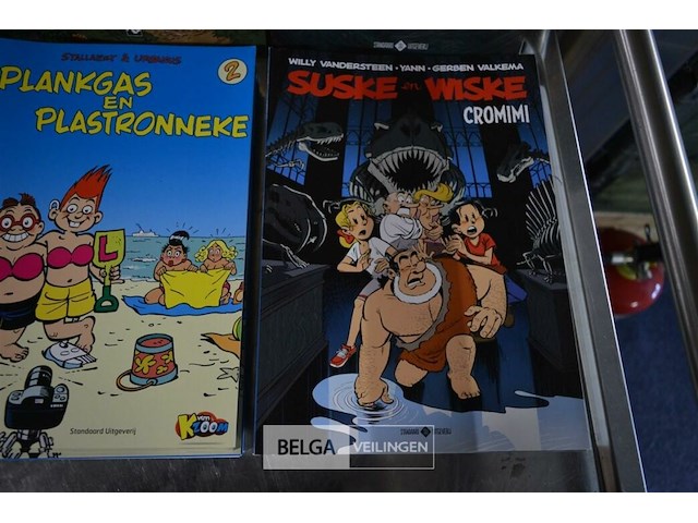±70 div stripverhalen; in galop, red rider, ravine, plankgas en plastronneke, suske en wiske, j.rom - afbeelding 7 van  7