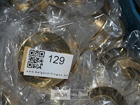 ±70 goudkleurige behulzingen voor inbouwspotjes - afbeelding 5 van  5