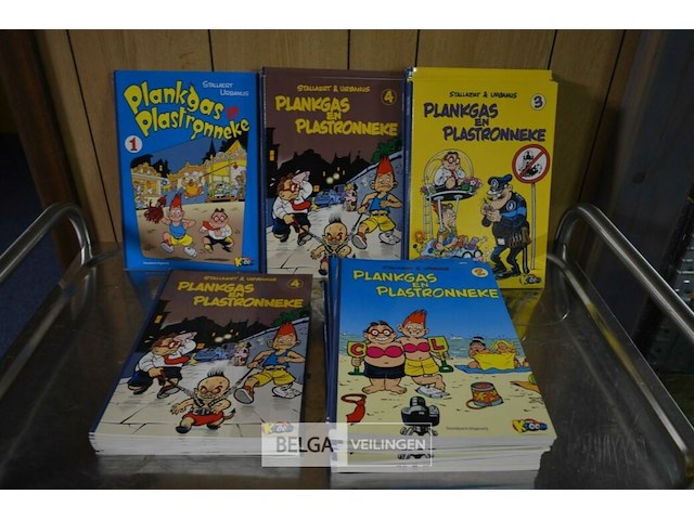±70 stripverhalen ; plankgas en plastronneke - afbeelding 1 van  4