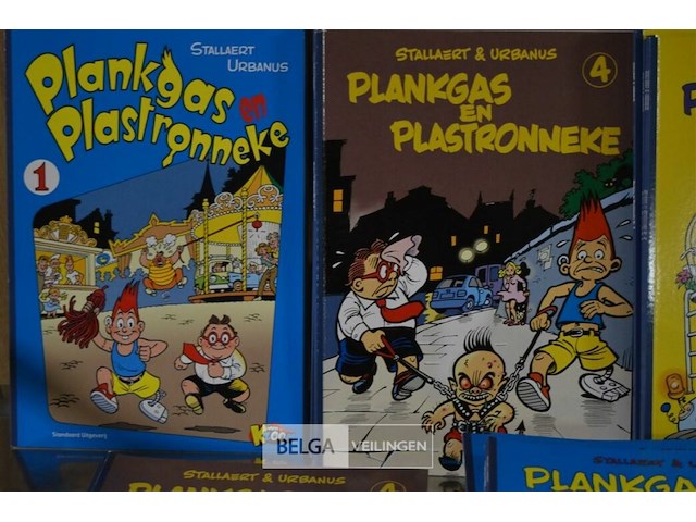 ±70 stripverhalen ; plankgas en plastronneke - afbeelding 2 van  4