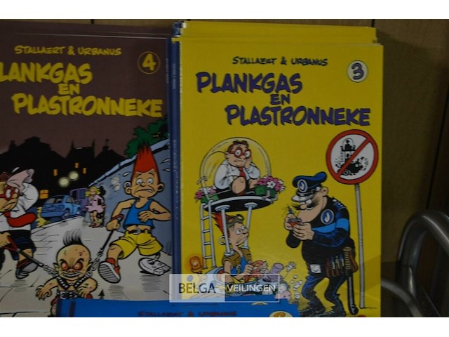 ±70 stripverhalen ; plankgas en plastronneke - afbeelding 3 van  4