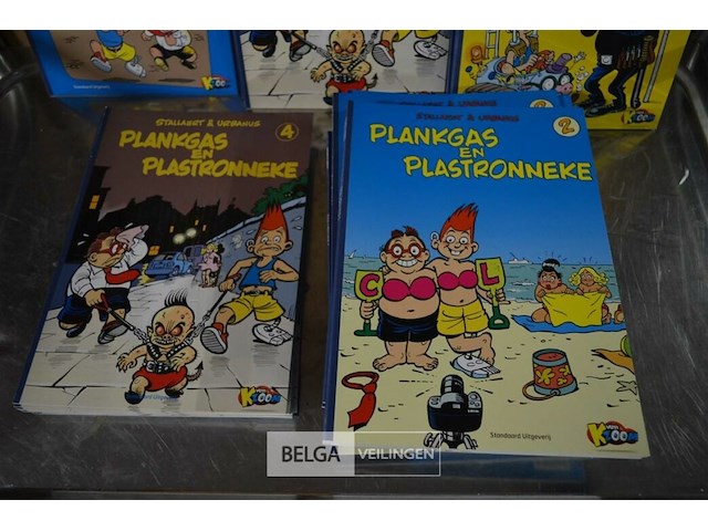 ±70 stripverhalen ; plankgas en plastronneke - afbeelding 4 van  4