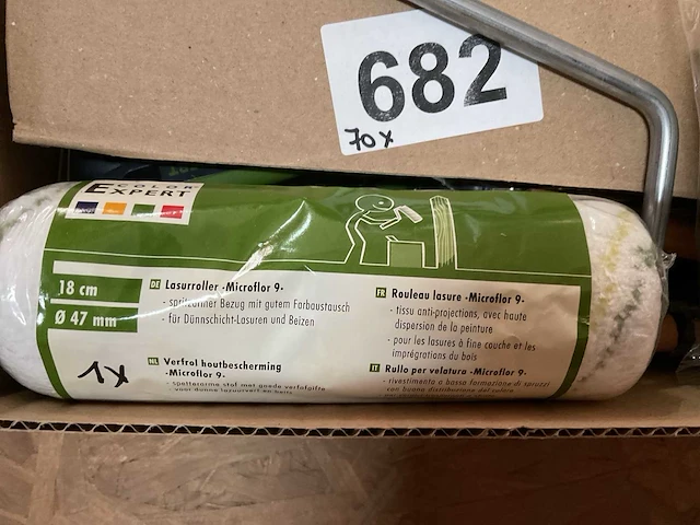 70 x schildersgereedschap voor houtbescherming - afbeelding 3 van  8