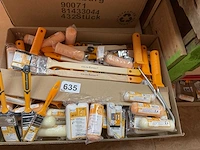 70 x schildersgereedschap voor lakverf