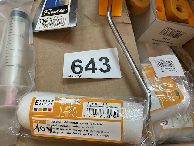 70 x schildersgereedschap voor lakverf - afbeelding 2 van  7