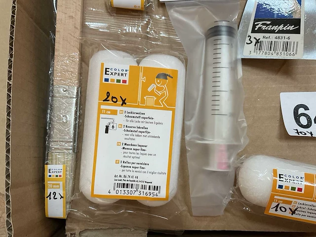70 x schildersgereedschap voor lakverf - afbeelding 3 van  7