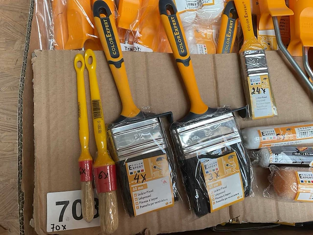 70 x schildersgereedschap voor lakverf - afbeelding 5 van  10