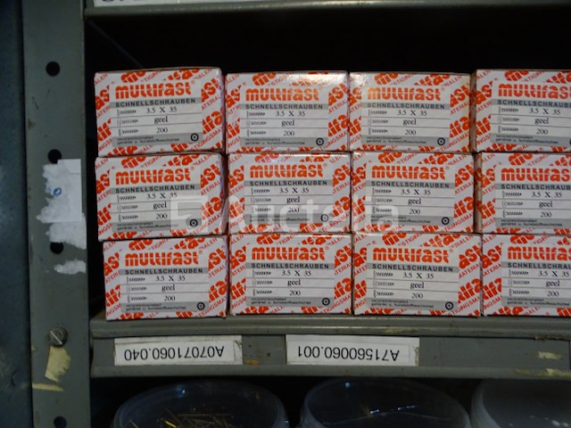 7000 multifast houtschroeven, 200 spax gipsplaatschroeven - afbeelding 3 van  6