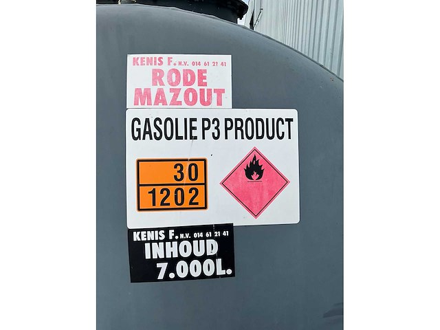7000l brandstoftank - afbeelding 4 van  10