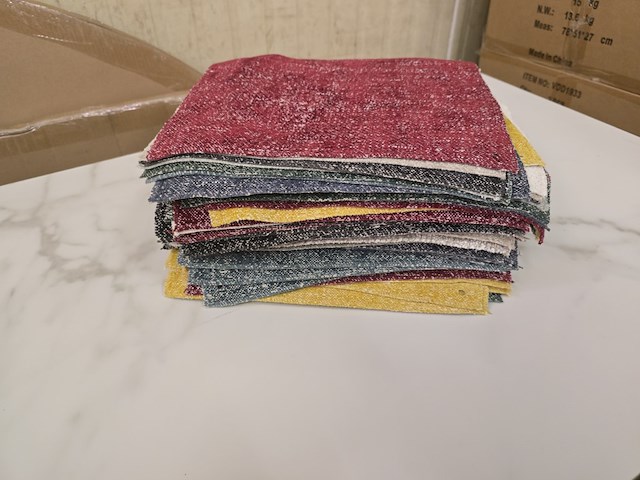 70x lapjes stof camargue 30x25cm - afbeelding 1 van  15