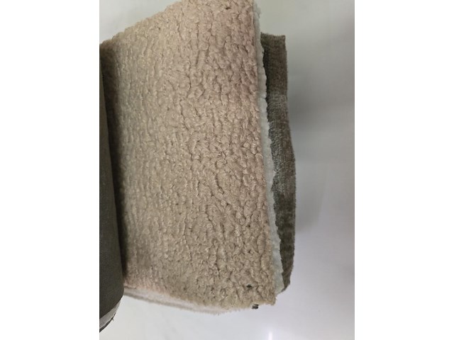 70x lapjes stof oa bouclé en sheepskin 30x25cm - afbeelding 16 van  21
