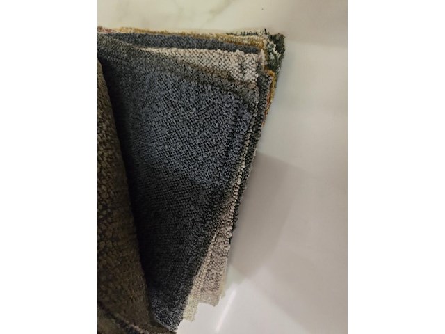 70x lapjes stof oa bouclé en sheepskin 30x25cm - afbeelding 19 van  21