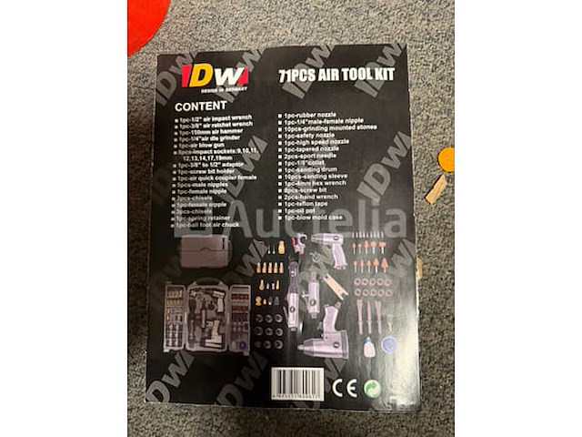71 delige pneumatische gereedschaps set - afbeelding 3 van  12