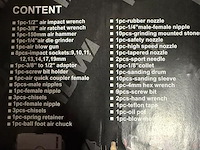 71 delige pneumatische gereedschaps set - afbeelding 7 van  12