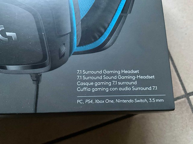 7.1 surround gaming headset logitech g432 - afbeelding 3 van  9