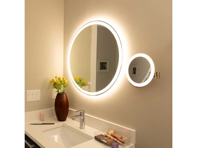 71cm 3 cct anti-mist led-spiegel - afbeelding 5 van  8