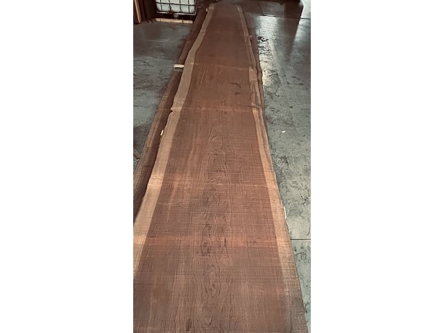 7,2 m² tafelblad bubinga gezaagd ovendroog - afbeelding 1 van  5