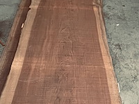 7,2 m² tafelblad bubinga gezaagd ovendroog - afbeelding 1 van  5