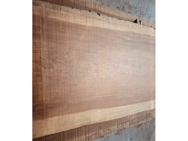 7,2 m² tafelblad bubinga gezaagd ovendroog - afbeelding 3 van  5
