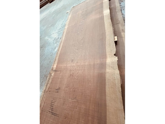 7,2 m² tafelblad bubinga gezaagd ovendroog - afbeelding 4 van  5
