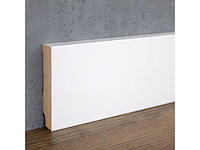 72 meter mdf luxe muur plinten 2400 x 58 x 12 mm - afbeelding 1 van  3
