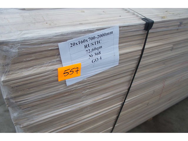 72,60 m² massief eiken parket 20mm - afbeelding 4 van  6