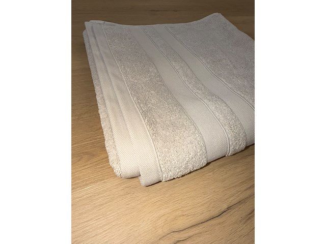 72x douchehanddoek beige - afbeelding 1 van  5