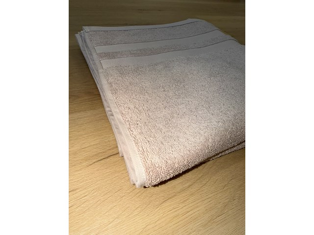 72x douchehanddoek beige - afbeelding 3 van  5