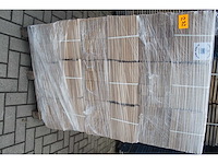 73,44 m² massief eiken visgraatparket 16mm - afbeelding 1 van  8