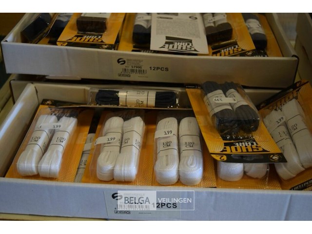 ±73x2st div. schoenveters + opbergdoos - afbeelding 1 van  4