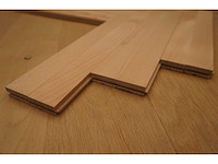 74,09 m² massief beuken visgraatparket 16mm - afbeelding 2 van  4