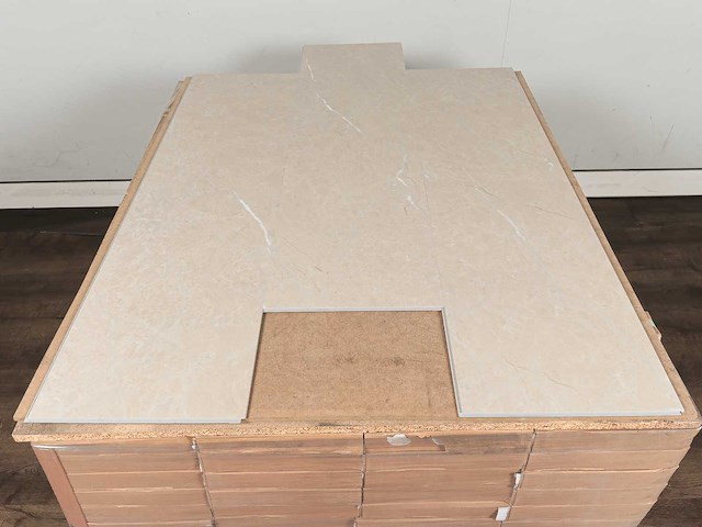 75 m2 pvc click vinyl tegel met xps onderlaag - 610 x 305 x 4+1 mm - afbeelding 4 van  4
