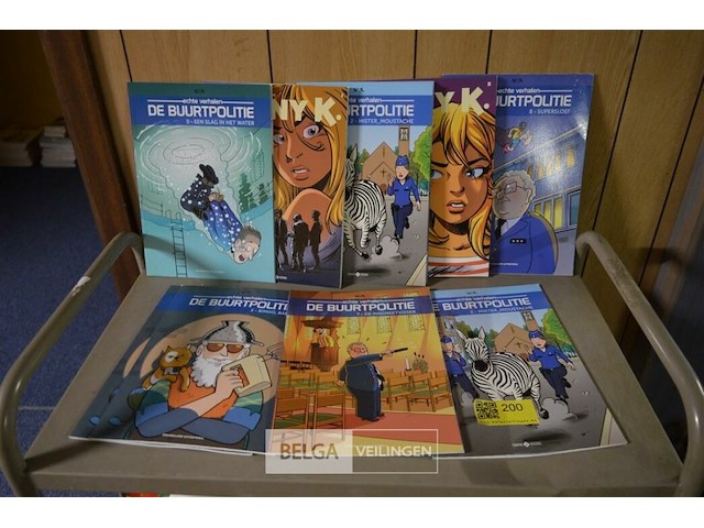 ±75 stripverhalen; de buurtpolitie, fanny k - afbeelding 1 van  4