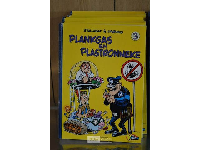 ±75 stripverhalen ; plankgas en plastronneke - afbeelding 2 van  3