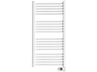 750 w elektrische handdoekradiator in witte noor hjm - afbeelding 3 van  5