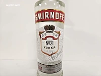 (750x) fles(sen) smirnoff wodka - afbeelding 2 van  4