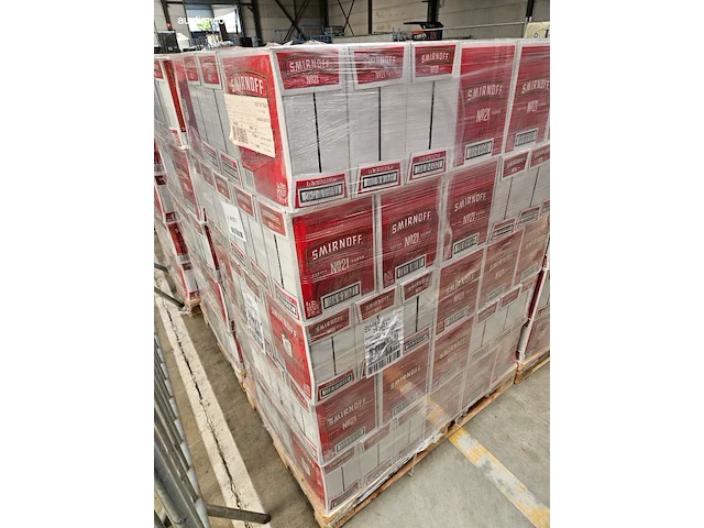 (750x) fles(sen) smirnoff wodka - afbeelding 4 van  4