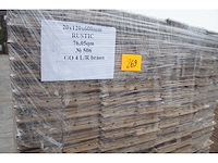 76,05 m² massief eiken visgraat 20mm clay oil - afbeelding 6 van  7