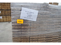 76,05 m² massief eiken visgraat 20mm clay oil - afbeelding 7 van  8