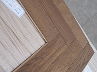 76,05 m² massief eiken visgraat 20mm clay oil - afbeelding 1 van  7