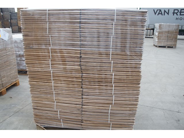76,05 m² massief eiken visgraat 20mm clay oil - afbeelding 7 van  7