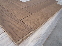 76,05 m² massief eiken visgraat 20mm clay oil - afbeelding 5 van  8