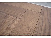 76,05 m² massief eiken visgraat 20mm clay oil - afbeelding 2 van  6